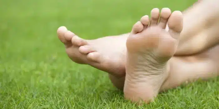 Pieds en bonne santé