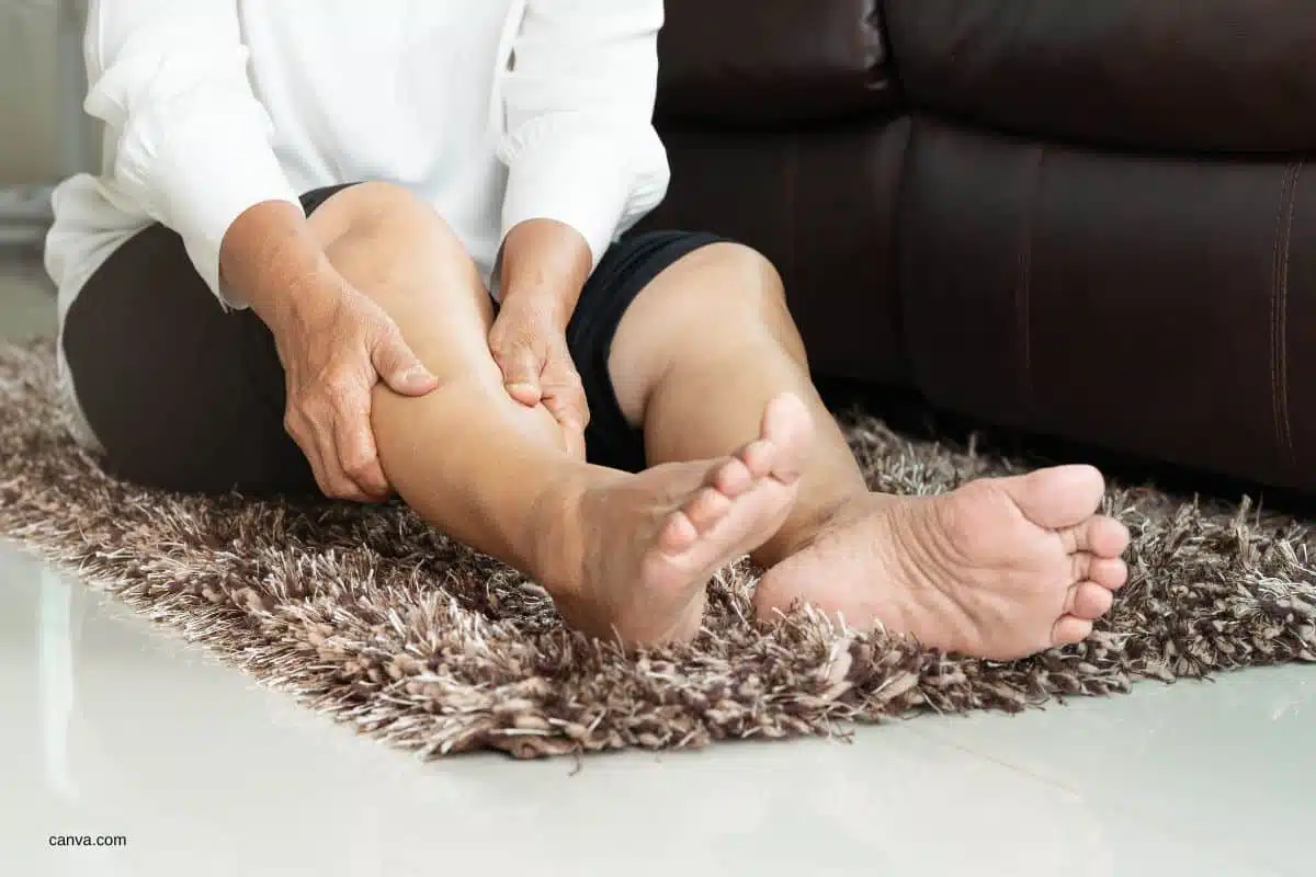 Massage pour soulager une crampe