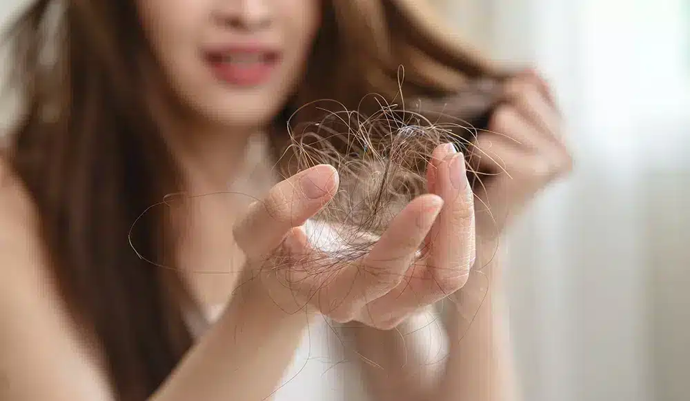 Chute de cheveux et alimentation