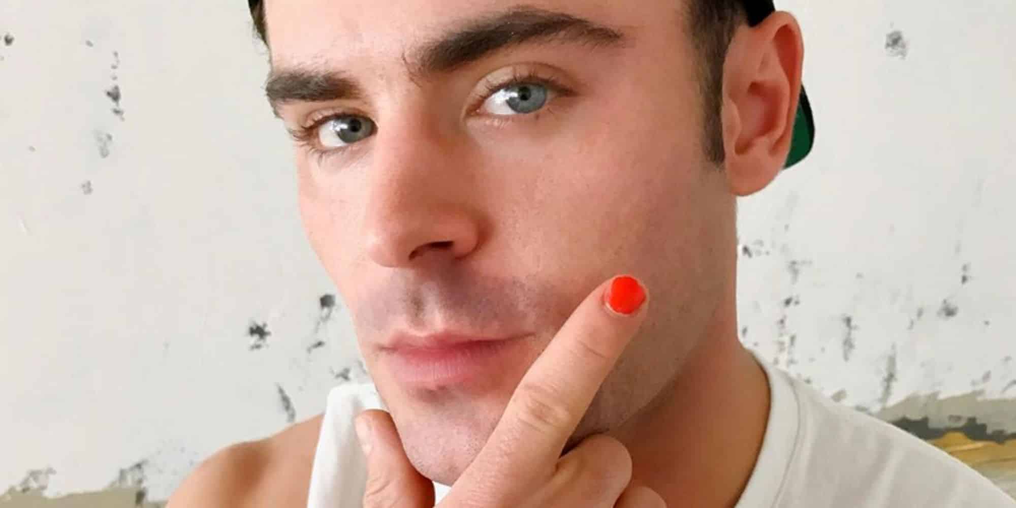 Zac Efron participant à la campagne Polished Man